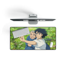 Load image into Gallery viewer, Howl&#39;s Moving Castle Mouse Pad (Desk Mat) On Desk
