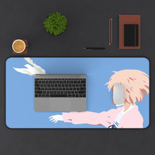 Load image into Gallery viewer, Kuriyama Mirai Minimalist V1 Mouse Pad (Desk Mat) With Laptop
