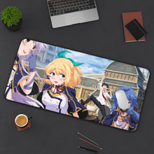 Charger l&#39;image dans la galerie, Rokudenashi Majutsu Koushi To Akashic Records Sistine Fibel, Glenn Radars, Rumia Tingel Mouse Pad (Desk Mat) On Desk
