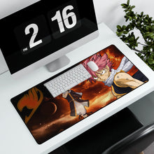 Charger l&#39;image dans la galerie, Fairy Tail Natsu Dragneel Mouse Pad (Desk Mat) With Laptop
