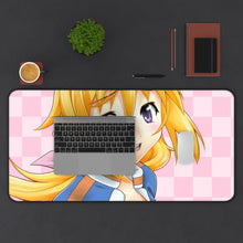 Charger l&#39;image dans la galerie, Infinite Stratos Mouse Pad (Desk Mat) With Laptop
