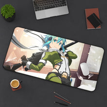 Load image into Gallery viewer, Sinon Mouse Pad (Desk Mat) On Desk
