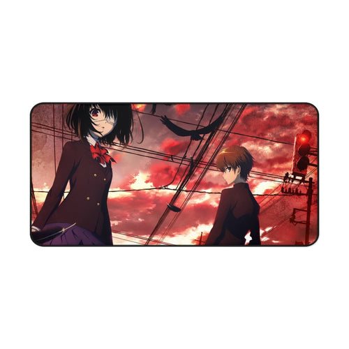 Mei and Kouichi Mouse Pad (Desk Mat)