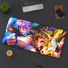 Charger l&#39;image dans la galerie, Demon Slayer: Kimetsu No Yaiba Mouse Pad (Desk Mat) On Desk
