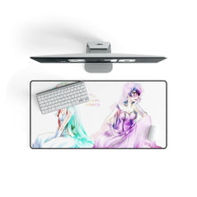 Load image into Gallery viewer, Mirai Nikki Yuno Gasai Mouse Pad (Desk Mat) On Desk
