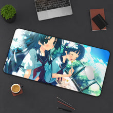 Load image into Gallery viewer, A Certain Scientific Railgun Ruiko Saten Mouse Pad (Desk Mat) On Desk
