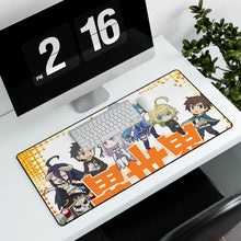 Cargar imagen en el visor de la galería, Isekai Quartet Mouse Pad (Desk Mat) With Laptop
