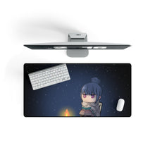 Charger l&#39;image dans la galerie, Laid-Back Camp Mouse Pad (Desk Mat) On Desk
