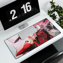 Load image into Gallery viewer, Zero Two Mouse Pad (Desk Mat) With Laptop
