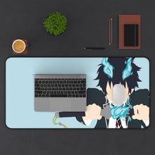 Cargar imagen en el visor de la galería, Rin Okumura Mouse Pad (Desk Mat) With Laptop
