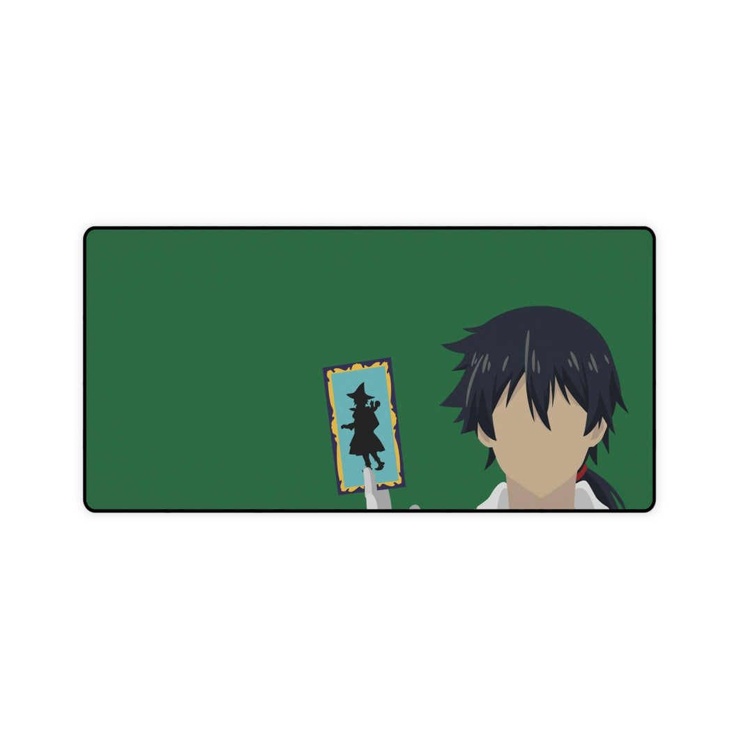 Rokudenashi Majutsu Koushi to Akashic Records Tapis de souris (tapis de bureau)