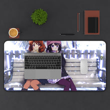 Charger l&#39;image dans la galerie, Sound! Euphonium Kumiko Oumae, Reina Kousaka Mouse Pad (Desk Mat) With Laptop
