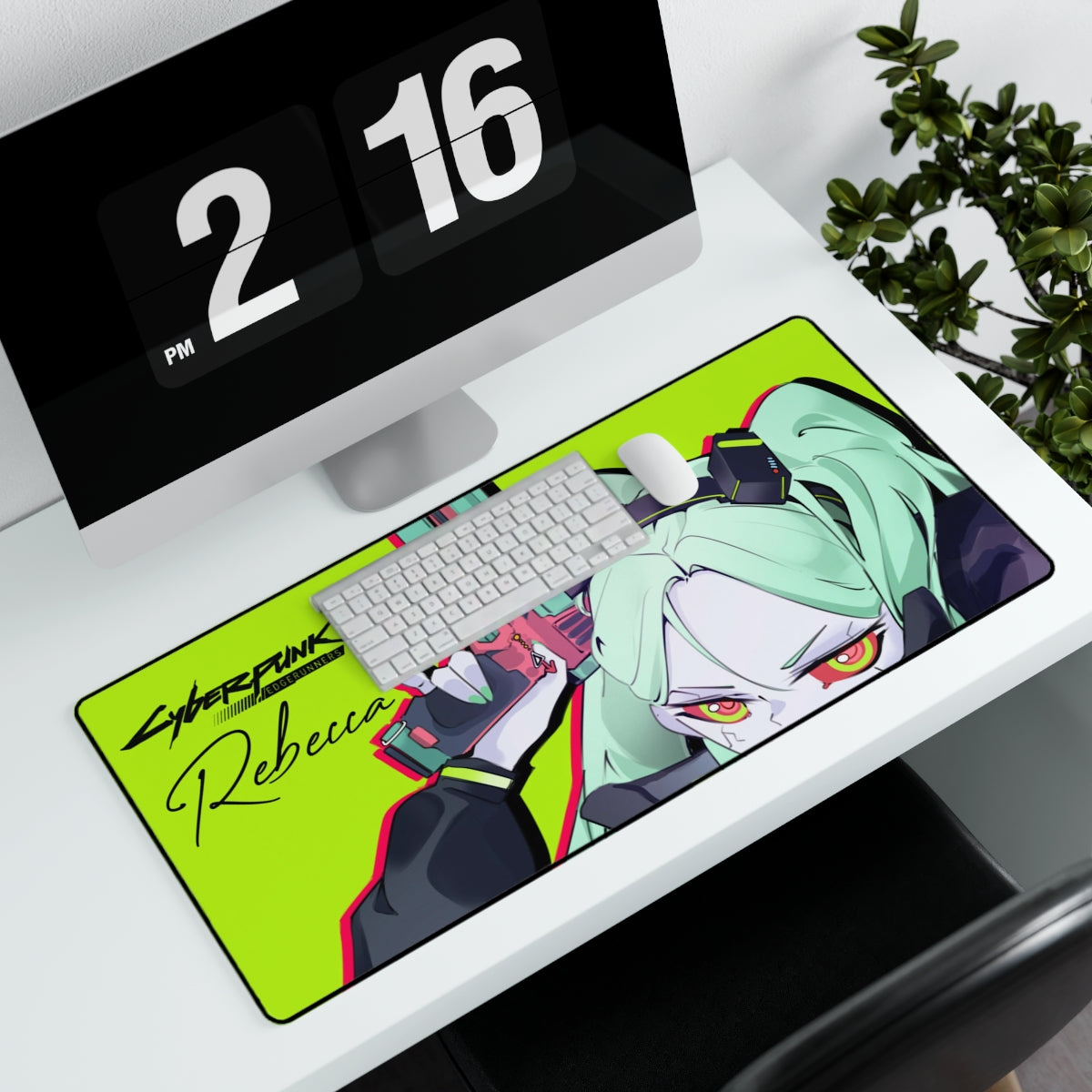 Cyberpunk Edgerunners Rebecca Desk mat, RGB Gaming Accessories, Anime Desk  mat sold by Cleaner Consultation, SKU 40441831