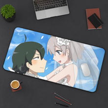 Cargar imagen en el visor de la galería, My Teen Romantic Comedy SNAFU Hachiman Hikigaya Mouse Pad (Desk Mat) On Desk
