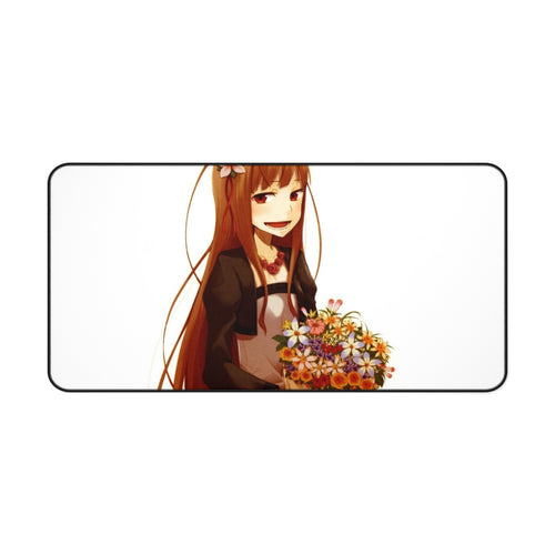 Spice And Wolf Mouse Pad (Desk Mat)