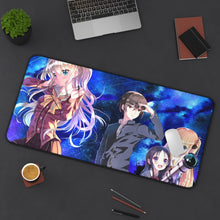 Charger l&#39;image dans la galerie, Charlotte Nao Tomori, Ayumi Otosaka Mouse Pad (Desk Mat) On Desk
