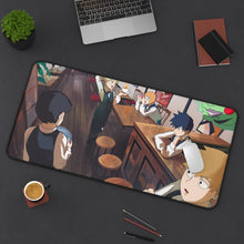 Charger l&#39;image dans la galerie, Mob Psycho 100 Arataka Reigen, Shigeo Kageyama, Teruki Hanazawa Mouse Pad (Desk Mat) On Desk
