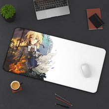 Charger l&#39;image dans la galerie, Violet Evergarden Violet Evergarden Mouse Pad (Desk Mat) With Laptop
