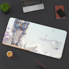 Charger l&#39;image dans la galerie, Violet Evergarden Violet Evergarden Mouse Pad (Desk Mat) With Laptop
