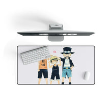 Load image into Gallery viewer, One Piece Monkey D. Luffy Mouse Pad (Desk Mat) With Laptop
