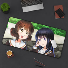 Load image into Gallery viewer, Sound! Euphonium Kumiko Oumae, Reina Kousaka Mouse Pad (Desk Mat) On Desk
