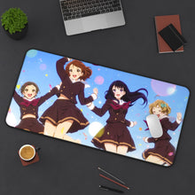 Charger l&#39;image dans la galerie, Sound! Euphonium Kumiko Oumae, Reina Kousaka, Hazuki Katou, Sapphire Kawashima Mouse Pad (Desk Mat) On Desk
