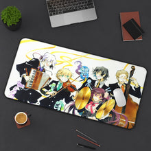 Load image into Gallery viewer, Pandora Hearts Xerxes Break, Gilbert Nightray, Alice Baskerville, Oz Vessalius Mouse Pad (Desk Mat) On Desk
