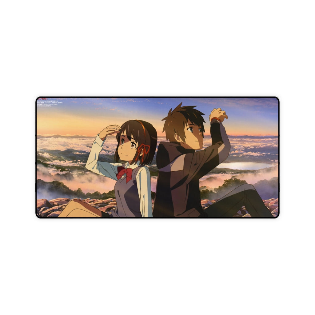 Mitsuha and Taki (Your Name) Mouse Pad (Desk Mat)