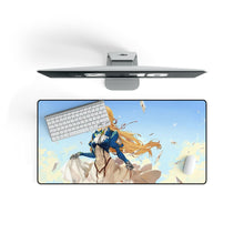 Charger l&#39;image dans la galerie, Violet Evergarden Mouse Pad (Desk Mat) On Desk
