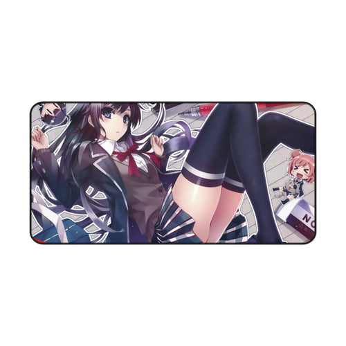 My Teen Romantic Comedy SNAFU Hachiman Hikigaya, Yukino Yukinoshita, Yui Yuigahama Mouse Pad (Desk Mat)