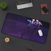 Load image into Gallery viewer, Yuri!!! On Ice Victor Nikiforov, Yuuri Katsuki Mouse Pad (Desk Mat) On Desk
