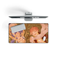 Charger l&#39;image dans la galerie, Fairy Tail Natsu Dragneel, Lucy Heartfilia Mouse Pad (Desk Mat) On Desk
