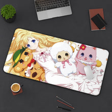 Load image into Gallery viewer, Amagi Brilliant Park Latifa Fleuranza, Tiramie, Moffle Mouse Pad (Desk Mat) On Desk
