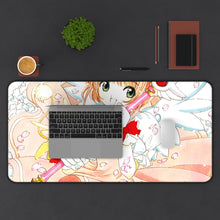 Cargar imagen en el visor de la galería, Cardcaptor Sakura Sakura Kinomoto Mouse Pad (Desk Mat) With Laptop
