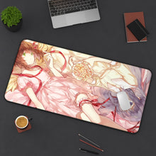 Load image into Gallery viewer, Cardcaptor Sakura Sakura Kinomoto, Tomoyo Daidouji Mouse Pad (Desk Mat) On Desk
