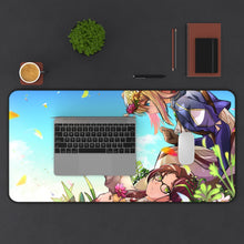 Charger l&#39;image dans la galerie, Violet Evergarden Mouse Pad (Desk Mat) With Laptop
