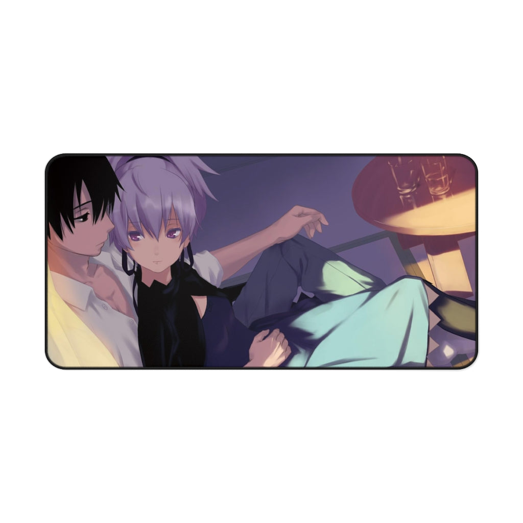 Darker Than Black Hei, Yin Mouse Pad (Desk Mat)