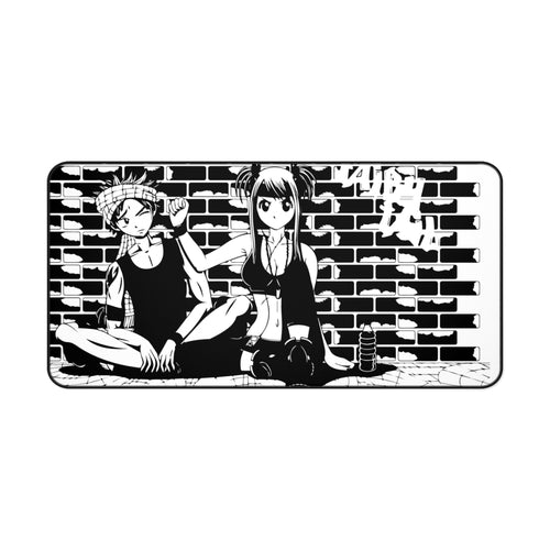 Fairy Tail Natsu Dragneel, Lucy Heartfilia Mouse Pad (Desk Mat)