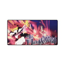 Load image into Gallery viewer, Blue Exorcist Mouse Pad (Desk Mat)
