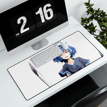 Load image into Gallery viewer, Black Bullet Mouse Pad (Desk Mat) With Laptop
