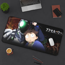 Load image into Gallery viewer, Accel World Kuroyukihime, Haruyuki Arita Mouse Pad (Desk Mat) On Desk
