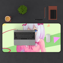 Load image into Gallery viewer, EroManga-Sensei Mouse Pad (Desk Mat) With Laptop
