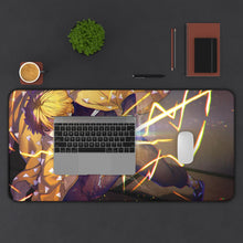 Cargar imagen en el visor de la galería, Zenitsu Agatsuma Mouse Pad (Desk Mat) With Laptop
