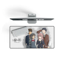 Charger l&#39;image dans la galerie, A Silent Voice + Your Name. Mouse Pad (Desk Mat) On Desk
