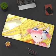 Load image into Gallery viewer, Nisekoi Chitoge Kirisaki Mouse Pad (Desk Mat) On Desk
