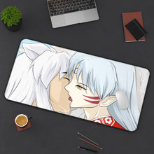 Load image into Gallery viewer, InuYasha Mouse Pad (Desk Mat) On Desk
