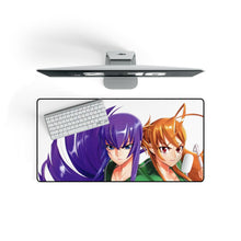 Load image into Gallery viewer, Highschool Of The Dead Mouse Pad (Desk Mat) On Desk
