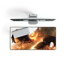 Load image into Gallery viewer, Ace and Luffy Mouse Pad (Desk Mat) On Desk
