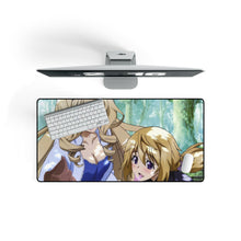 Charger l&#39;image dans la galerie, Infinite Stratos Mouse Pad (Desk Mat) On Desk
