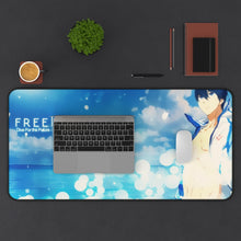 Load image into Gallery viewer, Haruka Nanase Mouse Pad (Desk Mat) With Laptop
